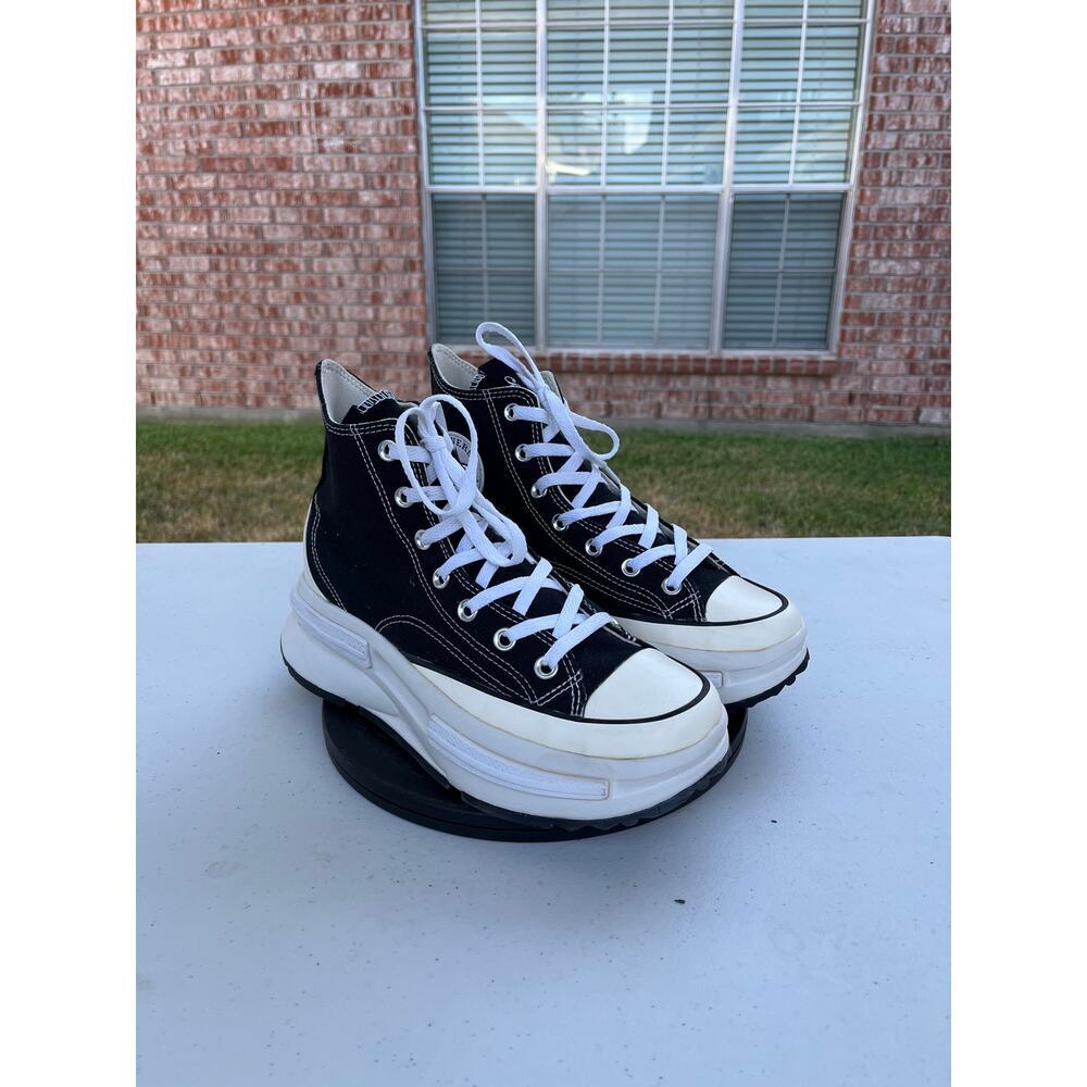 Converse Run Star Legacy CX High 'Black' High-Top Platform Sneakers Size 8.5 - Picture 3 of 6